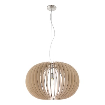 Eglo 95042 - Pendelleuchte STELLATO 1xE27/60W/230V, Ø 70 cm, Beige