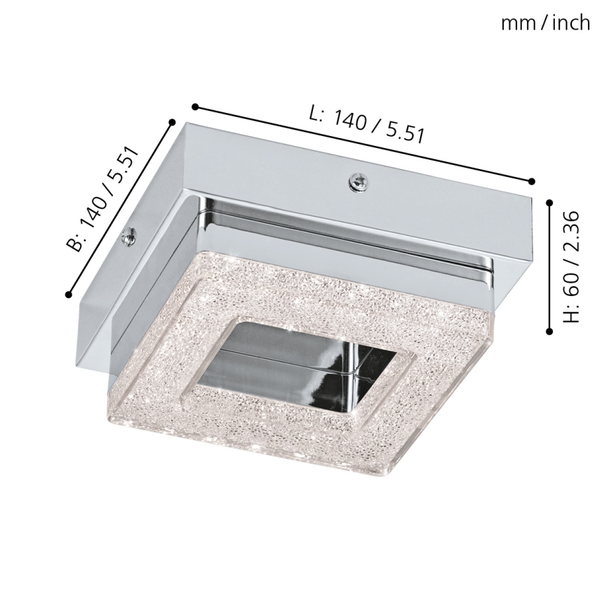 Eglo - LED Deckenleuchte 1xLED/4W/230V