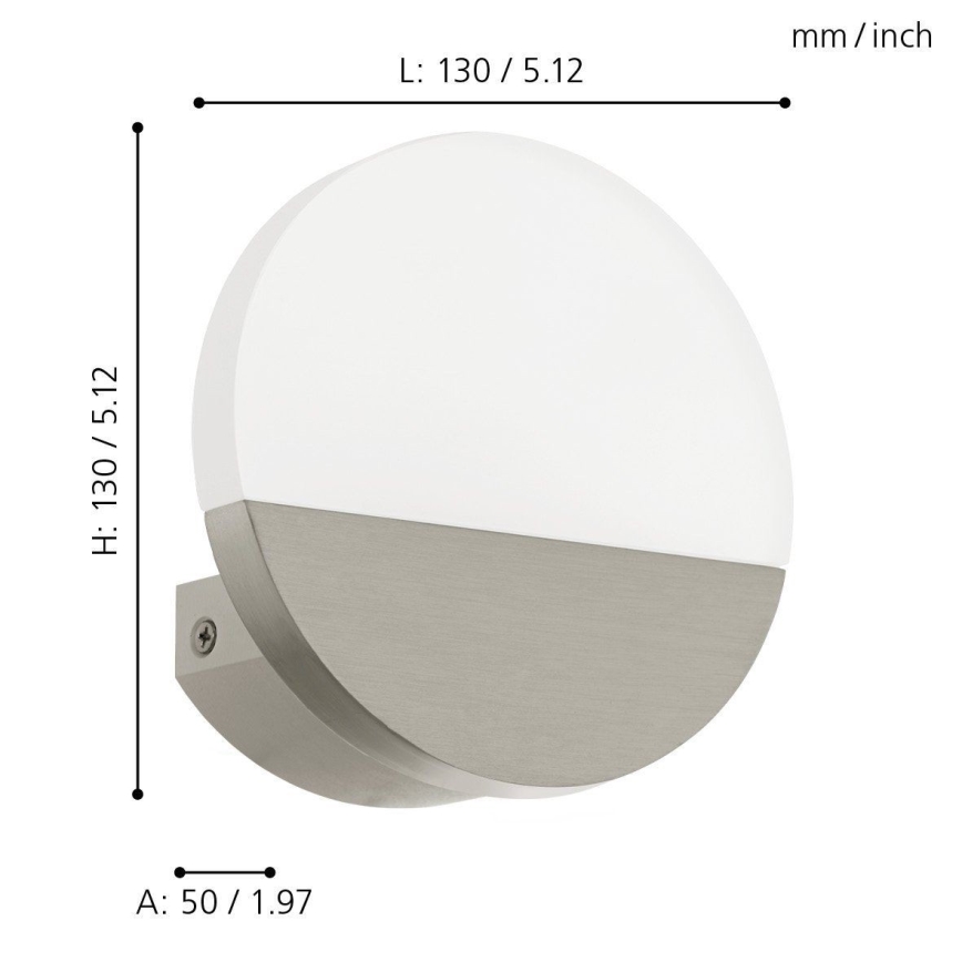 Eglo - LED Wandleuchte 1xLED/4,5W/230V