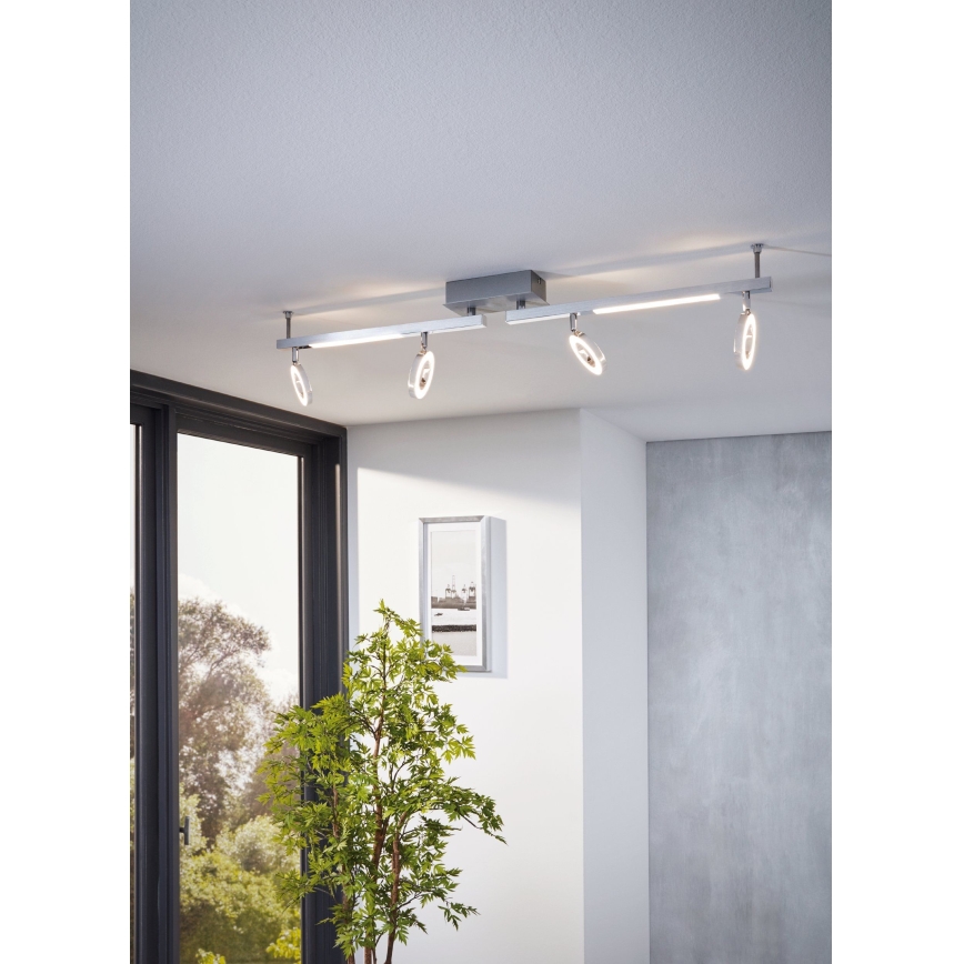 Eglo - LED-Spotleuchte 4xLED/3,2W + 2xLED/3,3W/230V