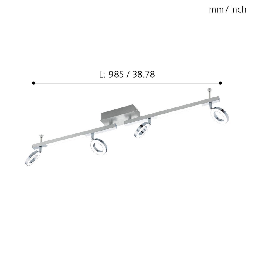 Eglo - LED-Spotleuchte 4xLED/3,2W + 2xLED/3,3W/230V
