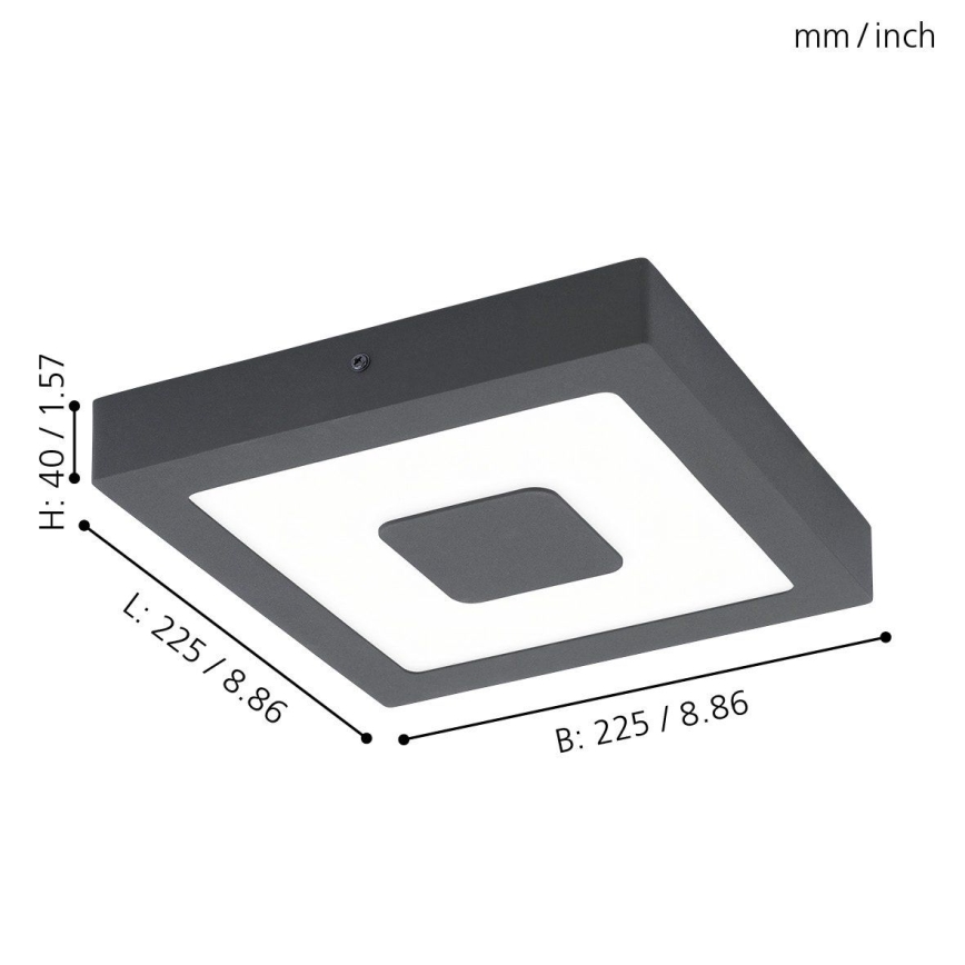 Eglo - LED Badezimmerleuchte LED/16,5W/230V