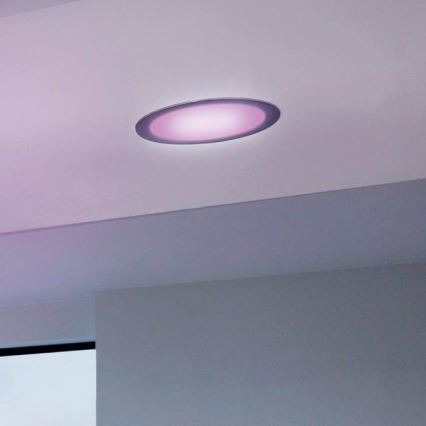 Eglo - LED RGB dimmbares Einbauleuchten FUEVA-C LED/15,6W/230V