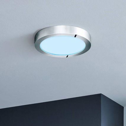 Eglo - LED RGBW dimmbare Deckenleuchte FUEVA-C LED/15,6W/230V Bluetooth Ø 22,5 cm