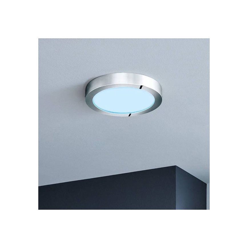 Eglo - LED RGBW dimmbare Deckenleuchte FUEVA-C LED/15,6W/230V Bluetooth Ø 22,5 cm