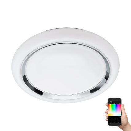 Eglo - LED RGBW dimmbare Deckenleuchte CAPASSO-C LED/17W/230V