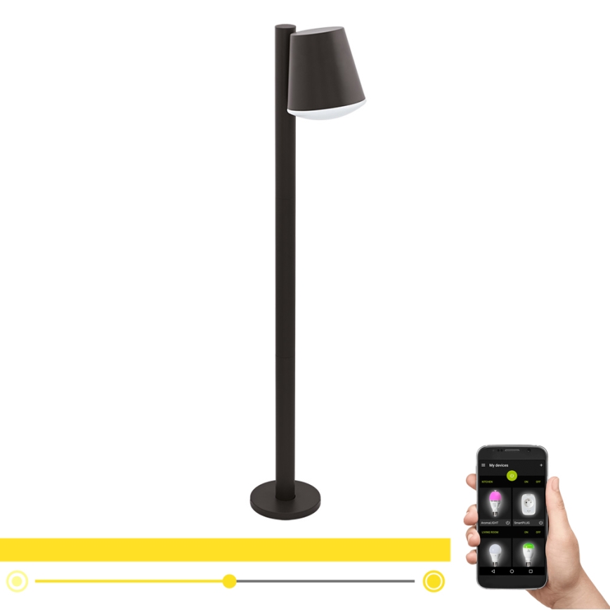 Eglo - LED dimmbare Außenleuchte CALDIERO-C 1xE27/9W/230V Anthrazit IP44
