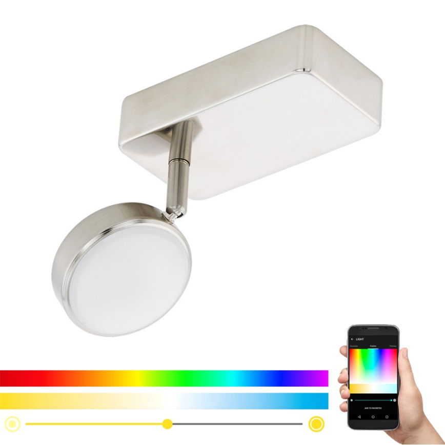 Eglo 97714 - LED RGB Dimmbares Einbauleuchte CORROPOLI-C LED/5W/230V