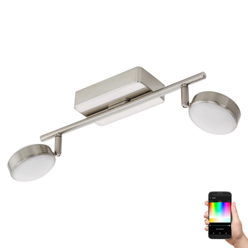 Eglo 97715 - LED RGB Dimmbares Einbauleuchte CORROPOLI-C 2xLED/5W/230V