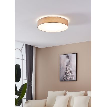 Eglo - LED dimmbare Deckenleuchte LED/40W/230V + Fernbedienung