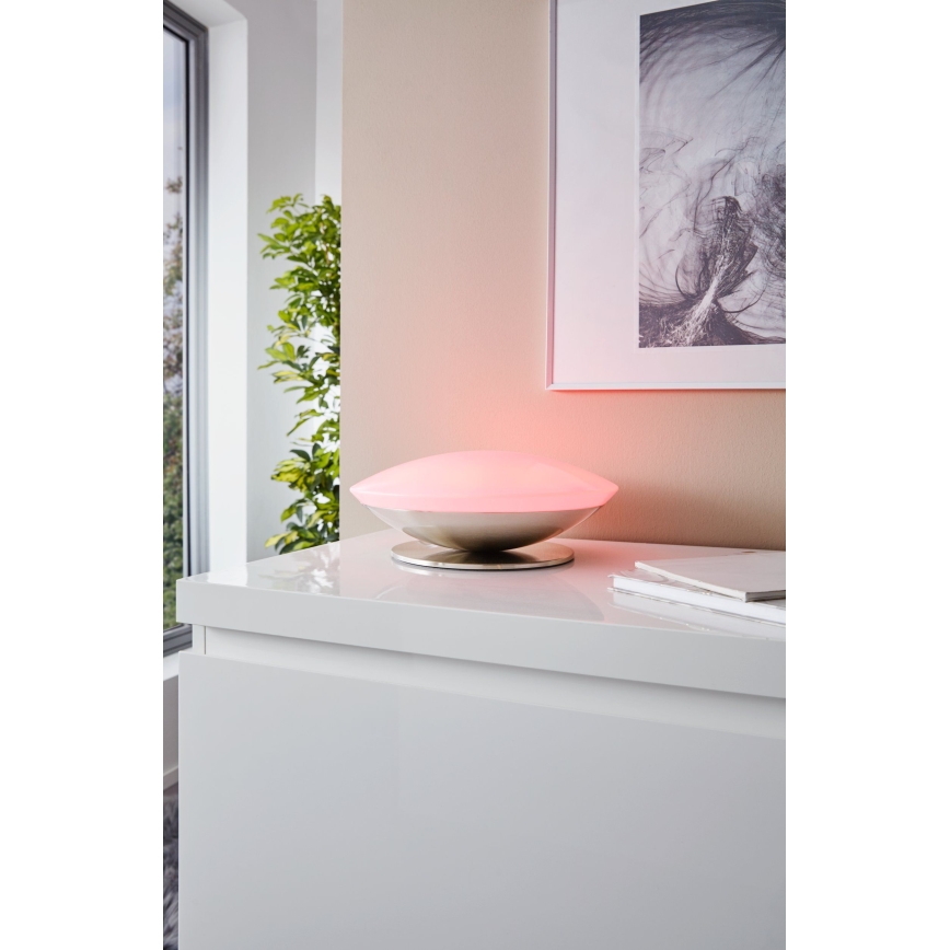 Eglo 97813 - LED RGB dimmbare Tischlampe FRATTINA-C 1xLED/18W/230V