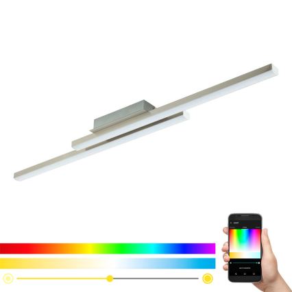 Eglo - LED RGB Dimmbarer Deckenleuchter FRAIOLI-C 2xLED/17W/230V