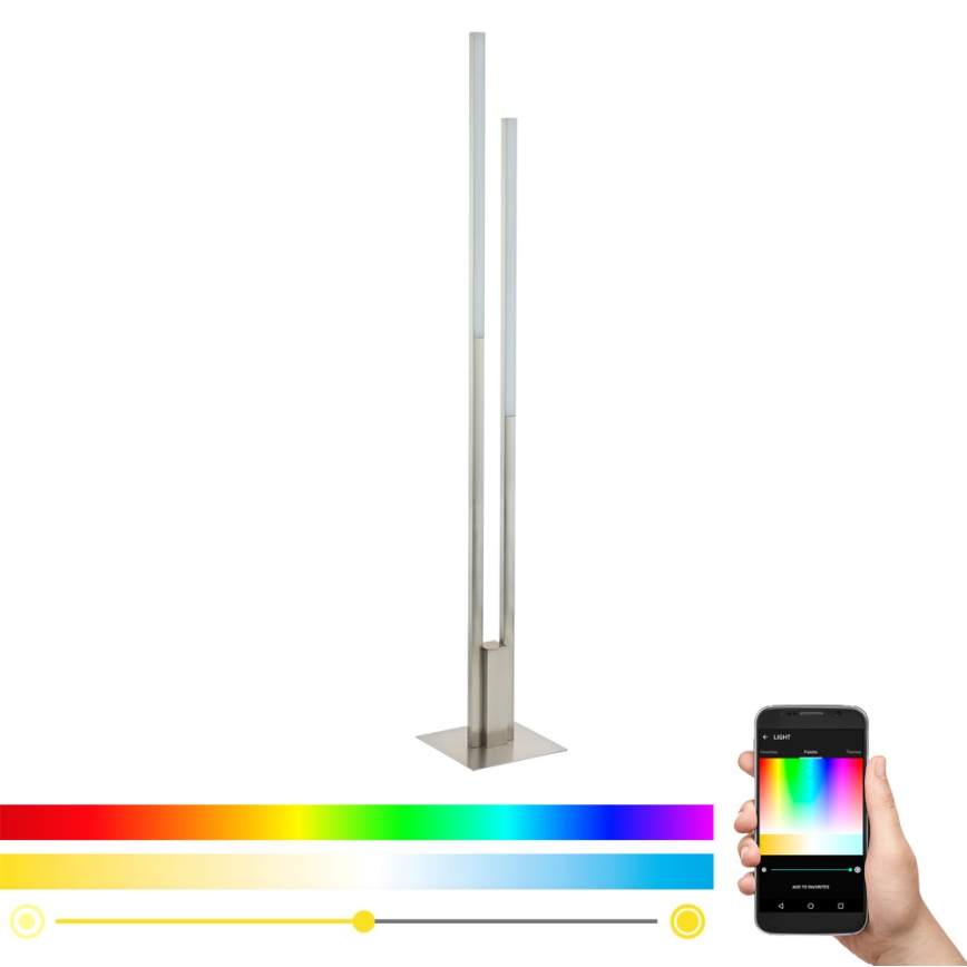 Eglo - LED RGB dimmbare Stehleuchte FRAIOLI-C 2xLED/17W/230V