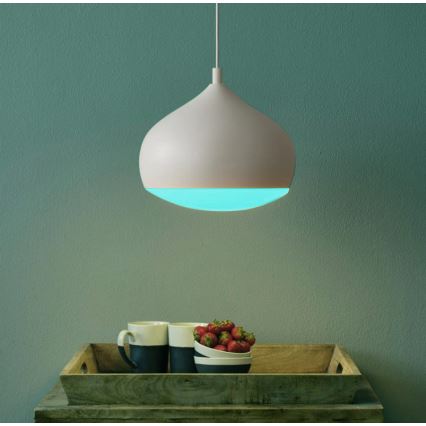 Eglo - LED RGBW dimmbare Pendelleuchte an Seil COMBA-C LED/18W/230V Bluetooth