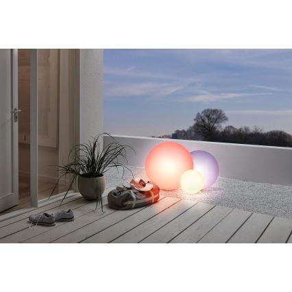 Eglo 98105 - LED RGB Außen-Stehlampe MONTEROLO-C 1xE27/9W/230V IP65 ø300