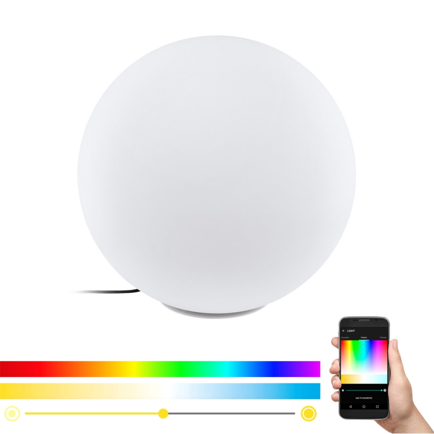 Eglo - LED RGBW Außen-Stehlampe MONTEROLO-C 1xLED/9W/230V IP65 ø600
