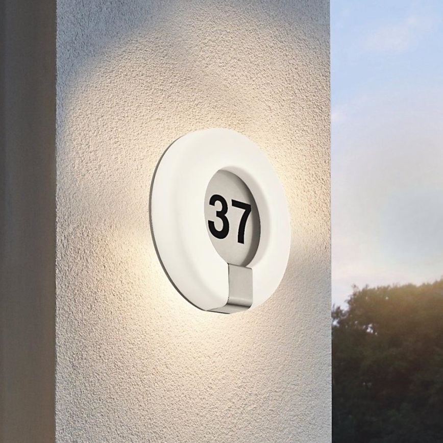 Eglo 98145 - LED Dimmbares Hausnummernschild MARCHESA-C LED/15W/230V IP44