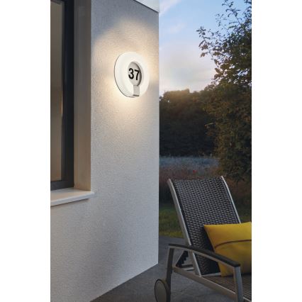 Eglo 98145 - LED Dimmbares Hausnummernschild MARCHESA-C LED/15W/230V IP44