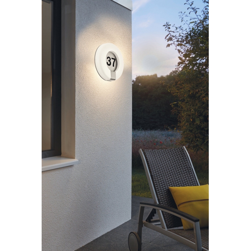 Eglo 98145 - LED Dimmbares Hausnummernschild MARCHESA-C LED/15W/230V IP44