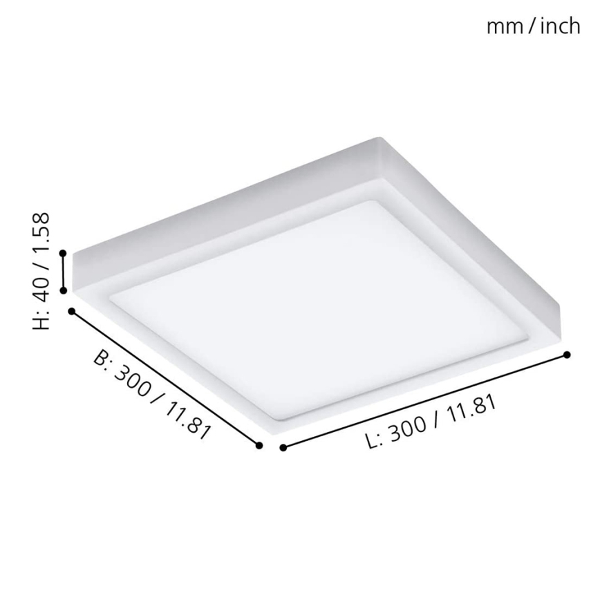Eglo - LED dimmbares Außenleuchte ARGOLIS-C LED/22W/230V Bluetooth IP44