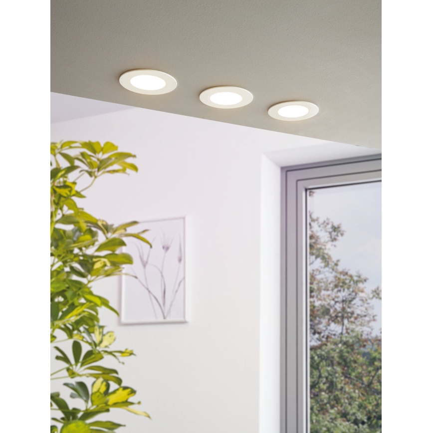 Eglo - LED dimmbares Einbauleuchte LED/5W/230V + Fernbedienung