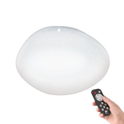 Eglo - LED dimmbare Deckenleuchte LED/24W/230V + Fernbedienung