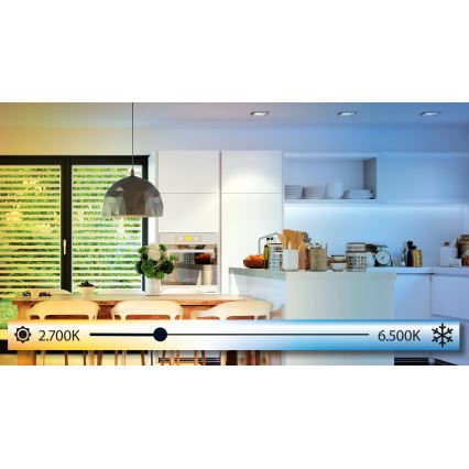 Eglo - LED dimmbare Deckenleuchte LED/24W/230V + Fernbedienung