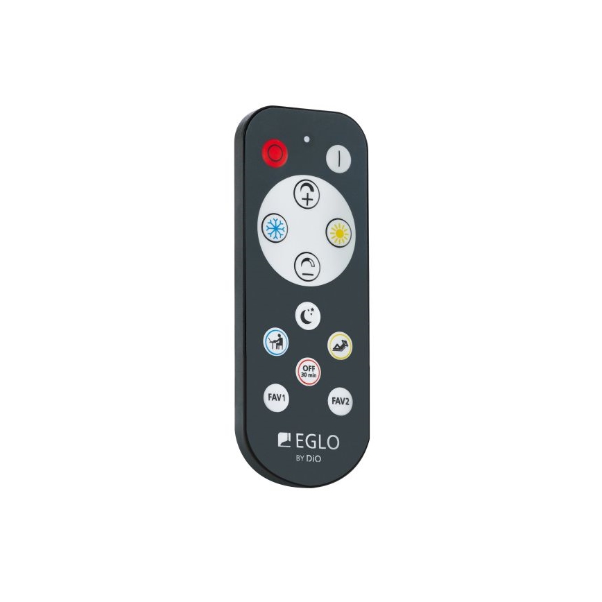 Eglo - LED dimmbare Deckenleuchte LED/36W/230V + Fernbedienung