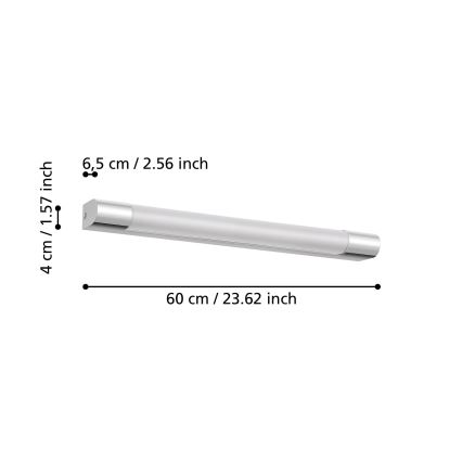 Eglo - LED Badezimmer-Spiegelleuchte LED/16W/230V IP44