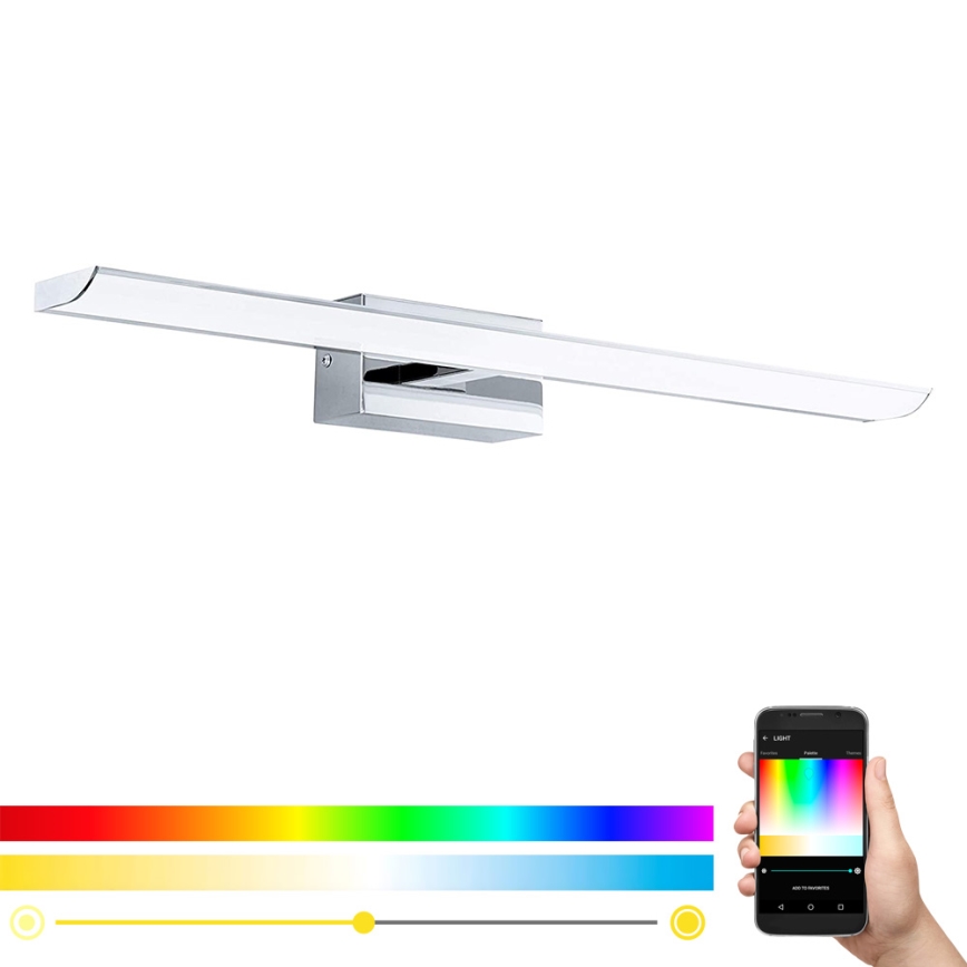 Eglo - LED RGB dimmbares Badezimmerlicht LED/15,6W/230V IP44 + Fernbedienung