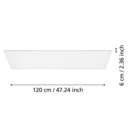 Eglo - LED Deckenleuchte LED/33W/230V