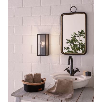 Eglo - Badezimmer-Wandleuchte 1xE27/60W/230V IP44