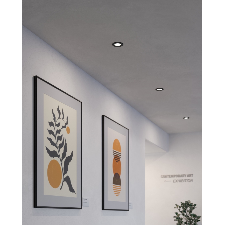 Eglo - LED-Einbauleuchte, 5,5 W, 230 V, Ø 11,7 cm
