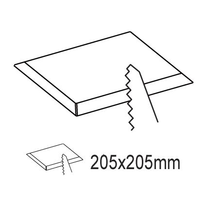 Eglo - LED-Einbauleuchte LED/16,5W/230V 21,6x21,6 cm