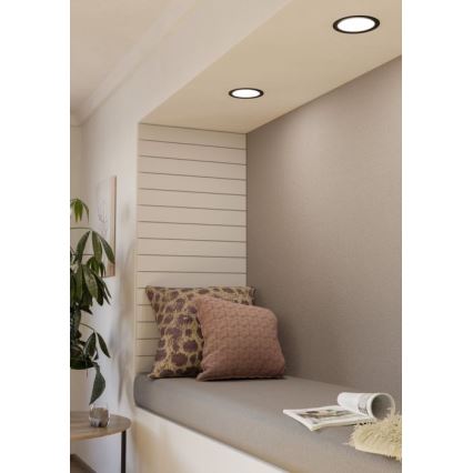 Eglo - LED Badezimmer-Einbauleuchte LED/10,5W/230V IP44 Ø 16,6 cm