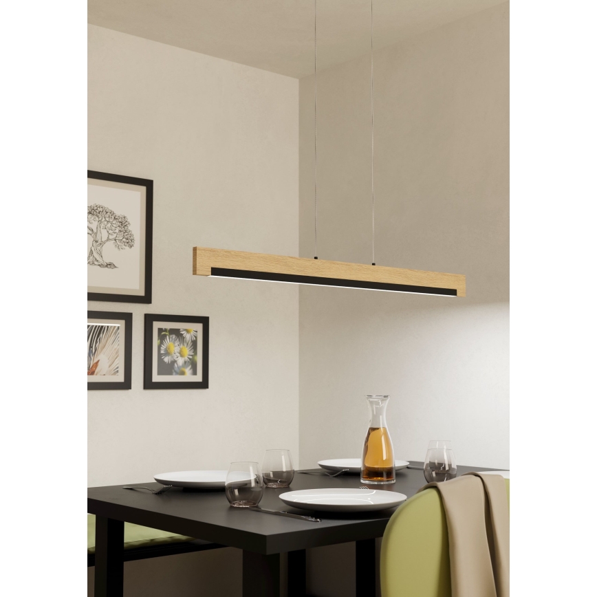 Eglo - LED dimmbare Hängeleuchte an Kabel LED/25,5W/230V