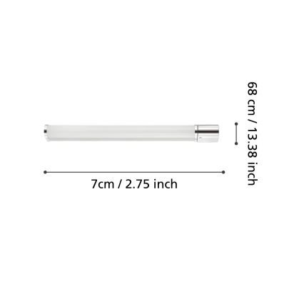 Eglo - LED Badezimmer-Spiegelleuchte LED/15W/230V IP44