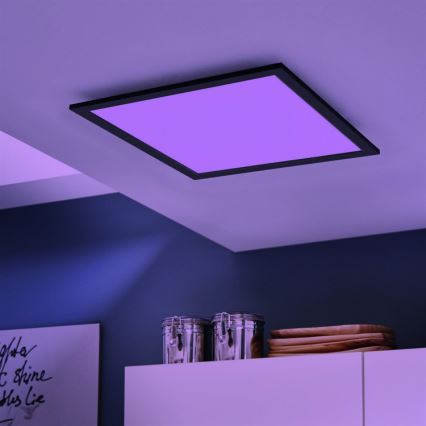 Eglo - LED RGB dimmbare Deckenleuchte SALOBRENA-C LED/30,5W/230V + Fernbedienung