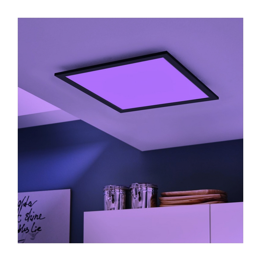 Eglo - LED RGB dimmbare Deckenleuchte SALOBRENA-C LED/30,5W/230V + Fernbedienung