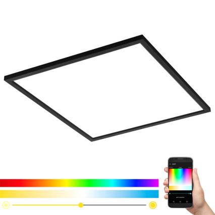 Eglo - LED RGB dimmbare Deckenleuchte SALOBRENA-C LED/30,5W/230V + Fernbedienung