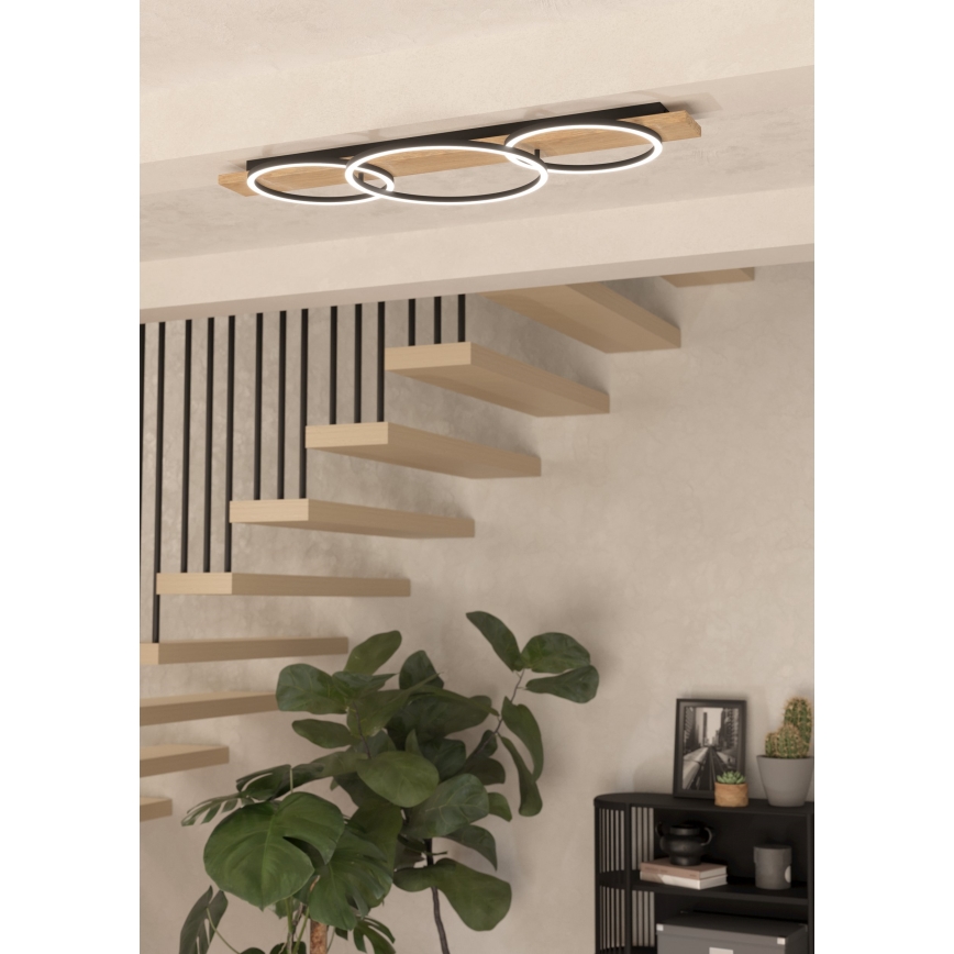 Eglo - LED Deckenleuchte 2xLED/12W/230V + 1xLED/12W