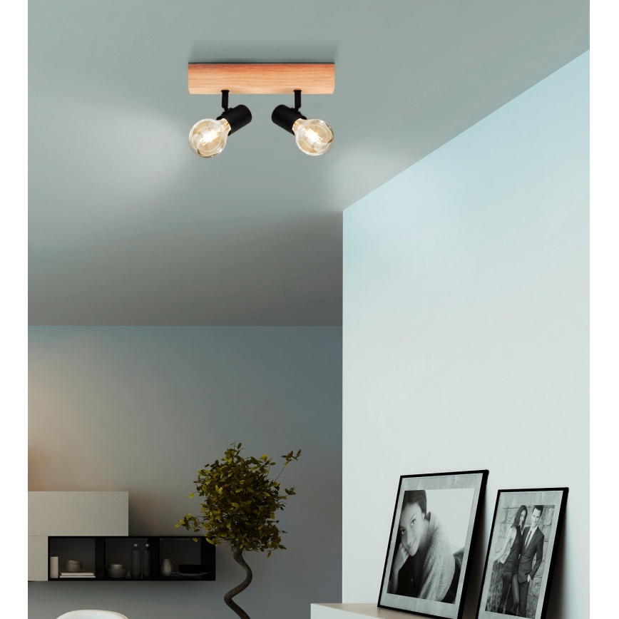 Eglo - Strahler TOWNSHEND 2xE27/60W/230V