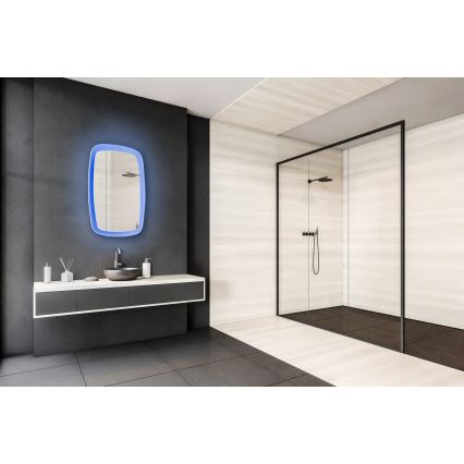 Eglo - Dimmbarer LED-RGBW-Badezimmerspiegel mit Hintergrundbeleuchtung 20W/230V IP44 ZigBee