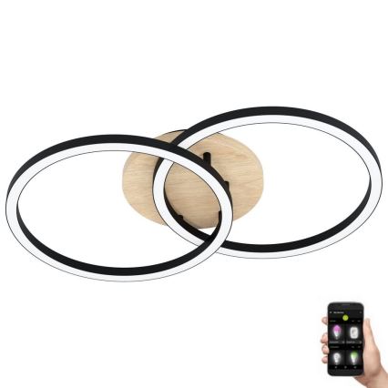 Eglo 99676 - LED-Aufbaulüster 2xLED/16W/230V 2700-6500K, dimmbar