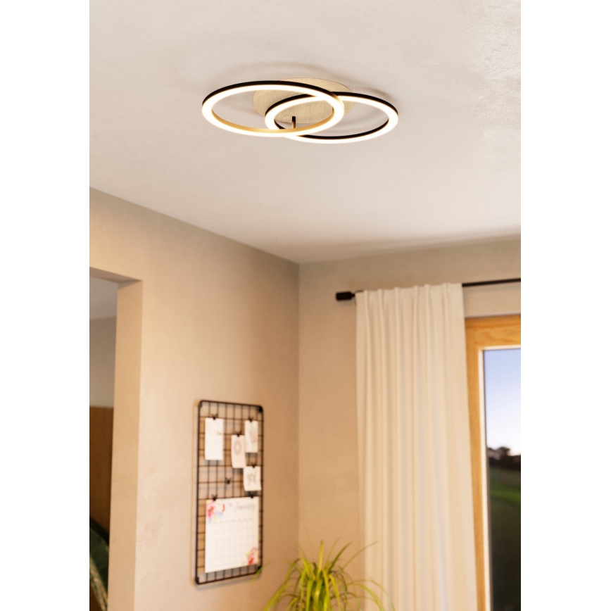 Eglo 99676 - LED-Aufbaulüster 2xLED/16W/230V 2700-6500K, dimmbar