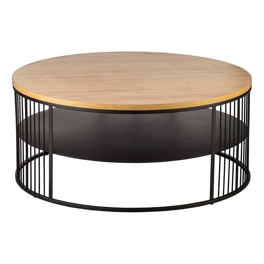 Eglo - Couchtisch 36x80 cm braun/schwarz