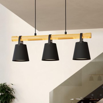 Eglo - Deckenleuchte an Kabel 3xE27/10W/230V