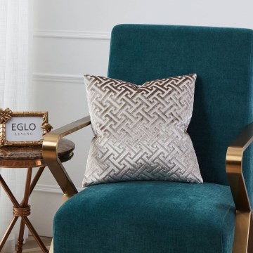 Eglo - Dekoratives Kissen 45x45 cm beige