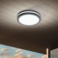 Eglo - Dimmbare LED-Deckenleuchte für Badezimmer LOCANA-C LED/14W/230V Bluetooth IP44 anthrazit