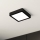 Eglo - Dimmbare LED-Deckenleuchte LED/11W/230V schwarz 16x16 cm
